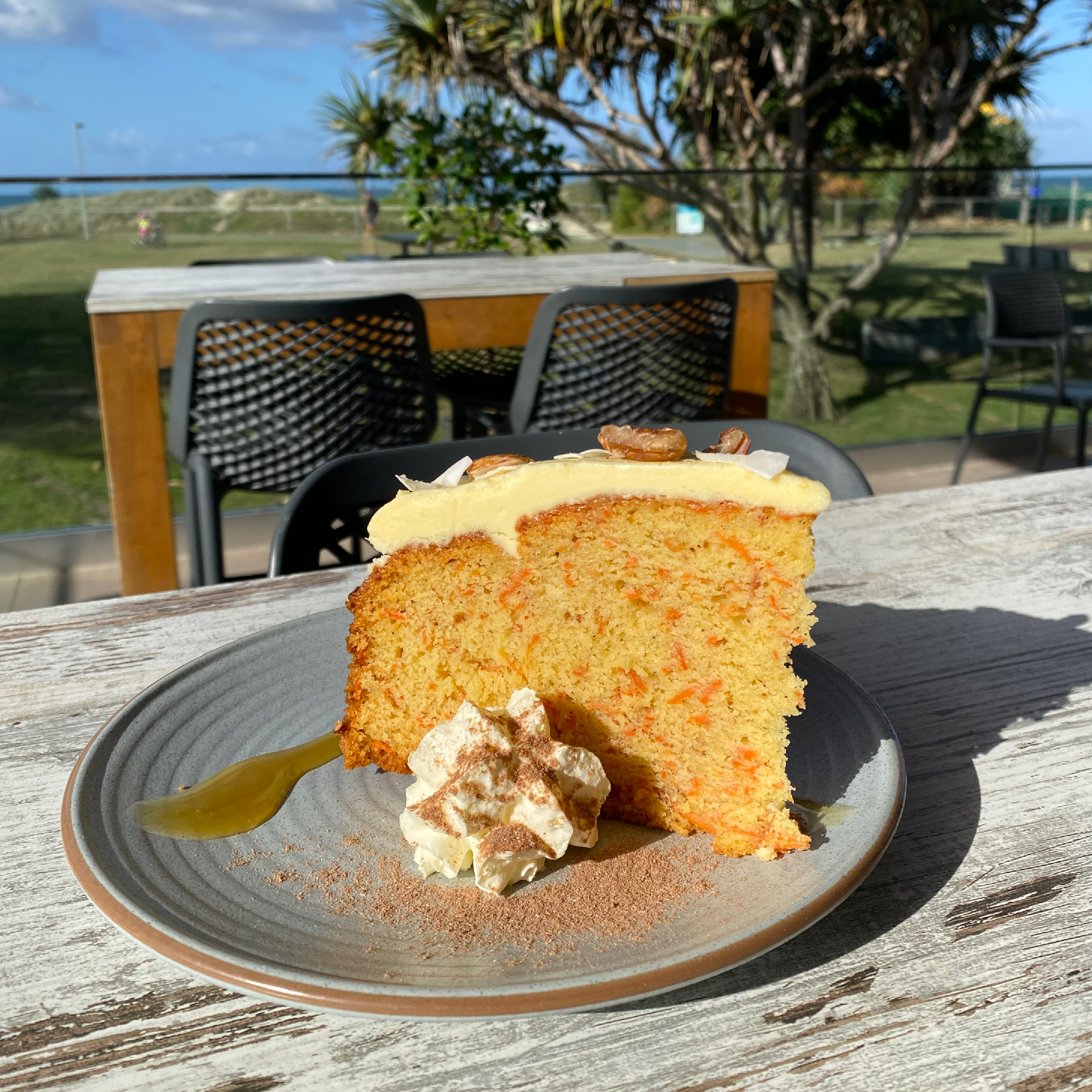 Dessert of the Month: Carrot and Pecan Cake