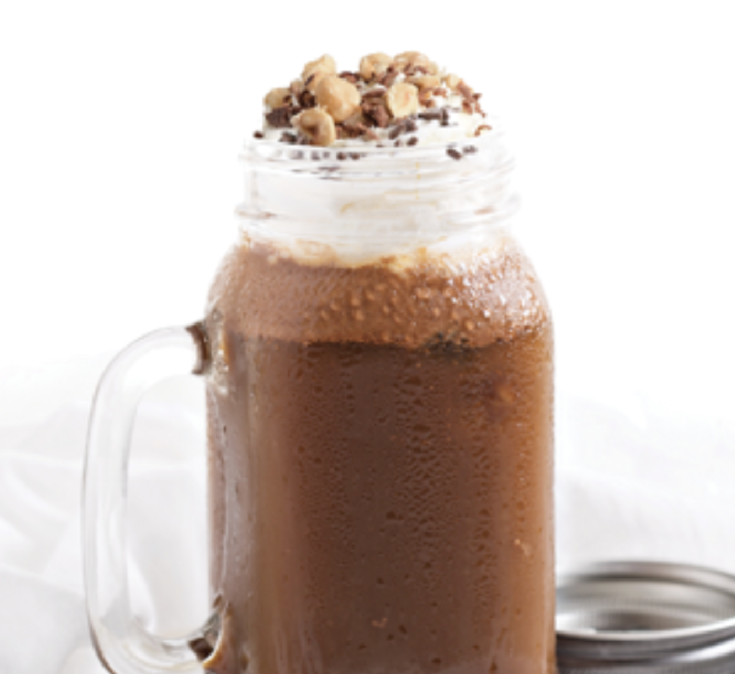 Drink of the Month: Macadamia Coffee Frappe.